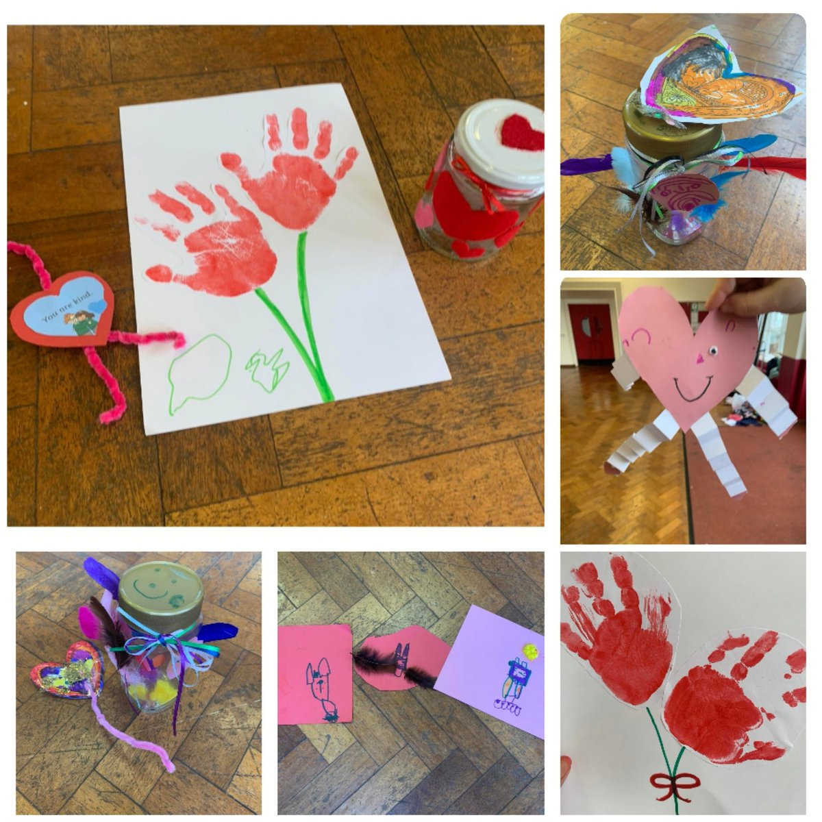 GRHTraining's tweet photo. Little hands were busy at Flaming Flamingos earlier today in Rye 🦩 💕🦩

I love seeing all the things they make 💗 https://t.co/DaPFMHKon9