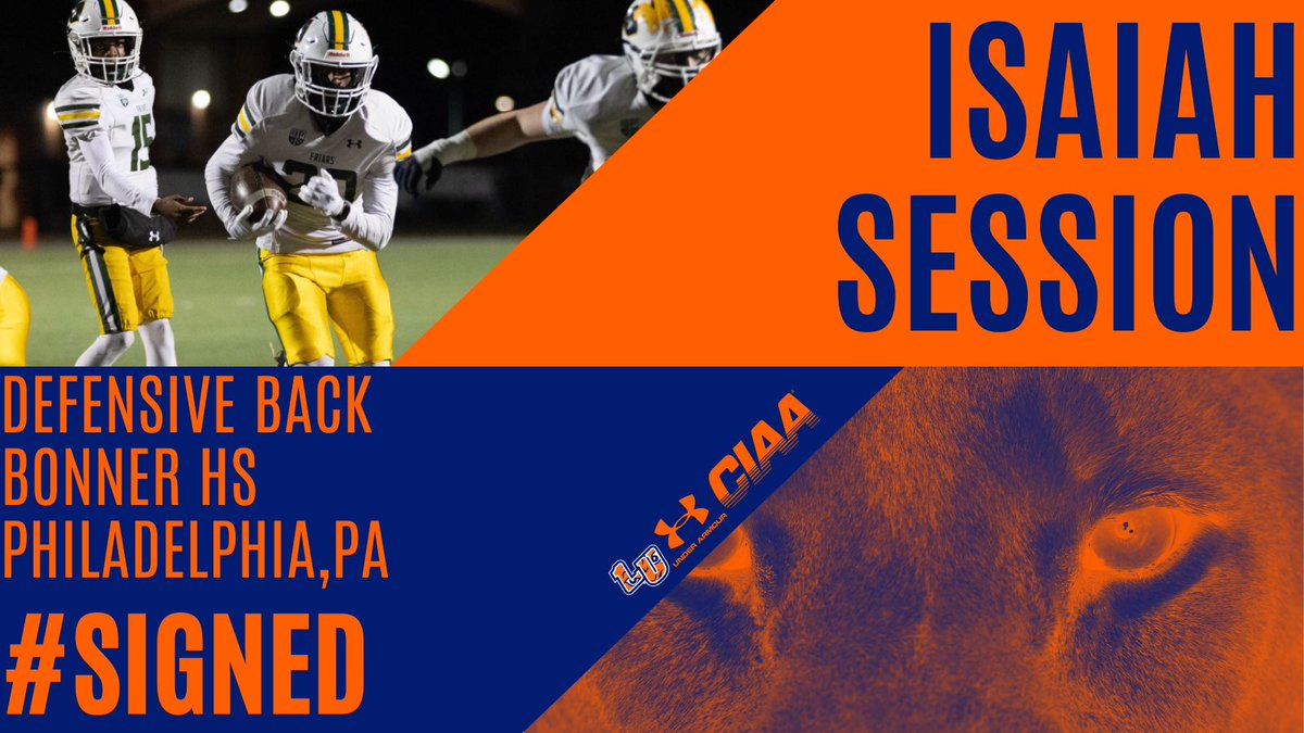 Lincoln University (PA) Football (@lul1onsfootball) on Twitter photo <a href="/LUL1onsAthletic/">Lincoln University Lions Athletics</a> <a href="/Coach_Two3/">Coach McCray</a> @Coach_HugginsJr <a href="/CoachtanQ/">Frank Turner</a> <a href="/QbHuff_4/">QB Coach Huff</a> <a href="/coachpett919/">Coach Pett</a> <a href="/DraftHBCURec/">DraftHBCURecruits</a> <a href="/HStinsonIII/">Harry Stinson III</a> <a href="/DraftHBCU/">#DraftHBCUPlayers</a> <a href="/LincolnUofPA/">Lincoln University</a> <a href="/4ZionK/">Zion Knox</a> Welcome to the PR1DE π
π Defensive Back
π Philadelphia, PA
<a href="/isaiahsession2/">Isaiah Session</a>
#LUPr1de #ProtectThePr1de #TheLionWay #PR1DE #NSD2024
π΅π¦π <a href="/LUL1onsAthletic/">Lincoln University Lions Athletics</a> <a href="/Coach_Two3/">Coach McCray</a> @Coach_HugginsJr <a href="/CoachtanQ/">Frank Turner</a> <a href="/QbHuff_4/">QB Coach Huff</a> <a href="/coachpett919/">Coach Pett</a> <a href="/DraftHBCURec/">DraftHBCURecruits</a> <a href="/HStinsonIII/">Harry Stinson III</a> <a href="/DraftHBCU/">#DraftHBCUPlayers</a> <a href="/LincolnUofPA/">Lincoln University</a> <a href="/4ZionK/">Zion Knox</a> Welcome to the PR1DE π
π Defensive Back
π Philadelphia, PA
<a href="/isaiahsession2/">Isaiah Session</a>
#LUPr1de #ProtectThePr1de #TheLionWay #PR1DE #NSD2024
π΅π¦π
