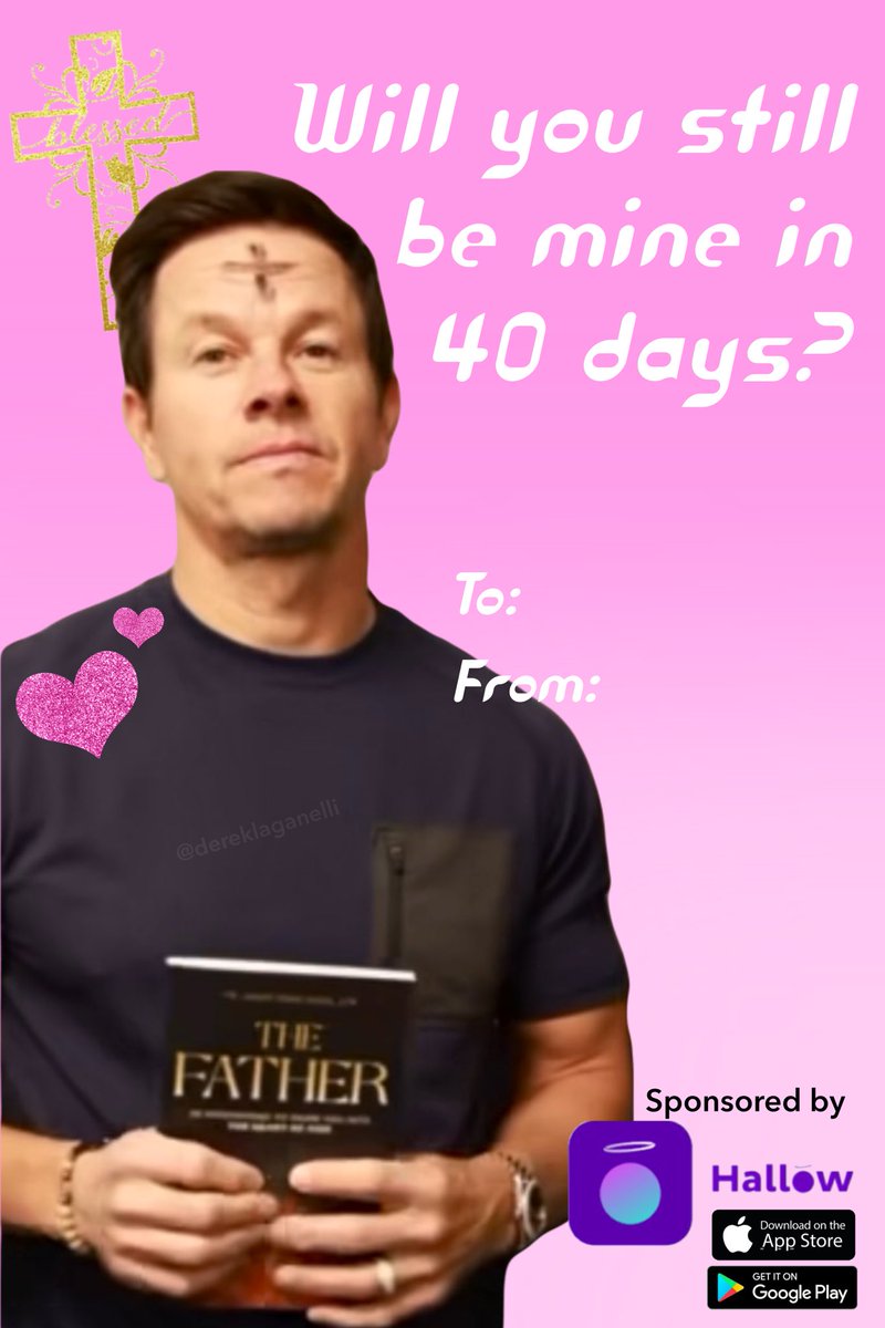 demboysofficial's tweet photo. It is both Ash Wednesday and Valentimes Day, my dudes https://t.co/ivXoLIqXiM