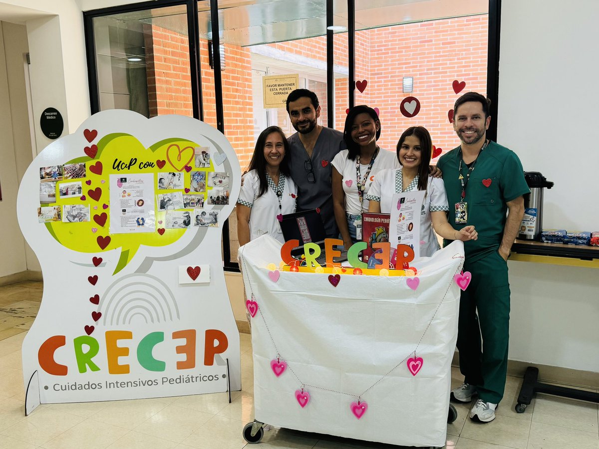 Día de la Cardiopatía congénita . Desde la ucip general y ucip Cardiovascular  en FVL nos unimos a la celebración de ESTOS VALIENTES❤️‍🩹 Nuestro equipo #crecep  acompañando la celebración .
#cardiopatíascongénitas #CardioTwitter #ucipconamor #humanizalaucip