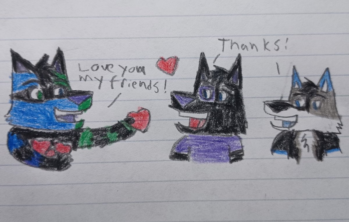 Kenshi the Fox! (@kenshi_kitsune) on Twitter photo Today is a special #wolfwednesday because it's Valentine's day! <a href="/Aroura_floof/">Aroura_snow_floof🔜 Scotiacon</a> <a href="/OllieWolf_/">OllieWolf</a> <a href="/ToonersWuff/">Candy Wuff 🍭🍬</a> <a href="/Ty_Wuff/">Tyler Wolfdog</a> <a href="/KovieWusky/">⚡Kovie Wusky⚡🔜 Confuror 25</a>
Happy Valentine's day to all! Today is a special #wolfwednesday because it's Valentine's day! <a href="/Aroura_floof/">Aroura_snow_floof🔜 Scotiacon</a> <a href="/OllieWolf_/">OllieWolf</a> <a href="/ToonersWuff/">Candy Wuff 🍭🍬</a> <a href="/Ty_Wuff/">Tyler Wolfdog</a> <a href="/KovieWusky/">⚡Kovie Wusky⚡🔜 Confuror 25</a>
Happy Valentine's day to all!
