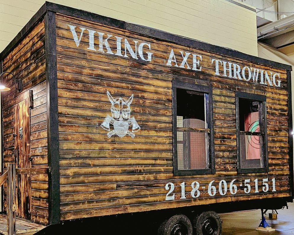 cdangerbrewer's tweet photo. Axe us about 218 Days! We'll tell you about the Viking Axe Throwing pop-up at our taproom on Saturday, February 17th! 🪓

The mobile axe-throwing rig will be parked on our patio from 12-8pm - sessions are $25 and available on a first-come, first-serve basis. 🍻
#vikingaxethrowing https://t.co/YRb2jKB23v