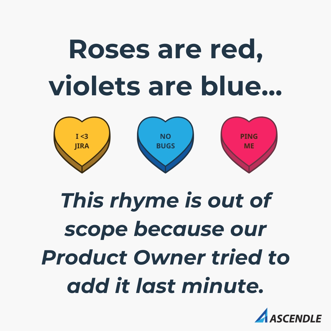 Oops!! Happy Valentine's Day! 💝 #valentinesday #agilejoke #scrumjoke #storypoints #estimating