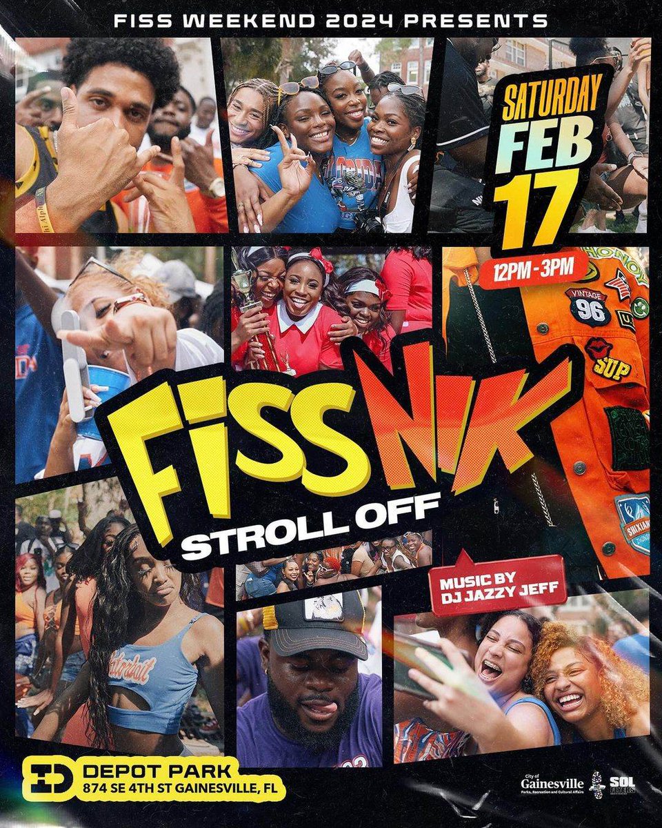 UFBlackAlumni's tweet image. @UFFISS #FISSNIK #StrollOff #UFFISS2K24