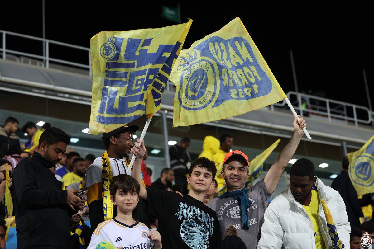 AlNassrFC's tweet photo. #النصر .. وجهة العالم 💛 https://t.co/1l90eviWap