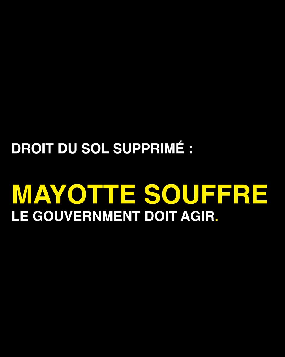Pourquoi nous sommes contre la suppression du droit du sol à Mayotte 🧵