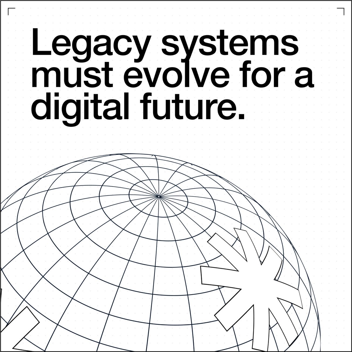 AmericanaNFT's tweet photo. Traditional legacy systems need digital evolution for better speed, transparency, and customer responsibility. https://t.co/qAlE0BIsHt