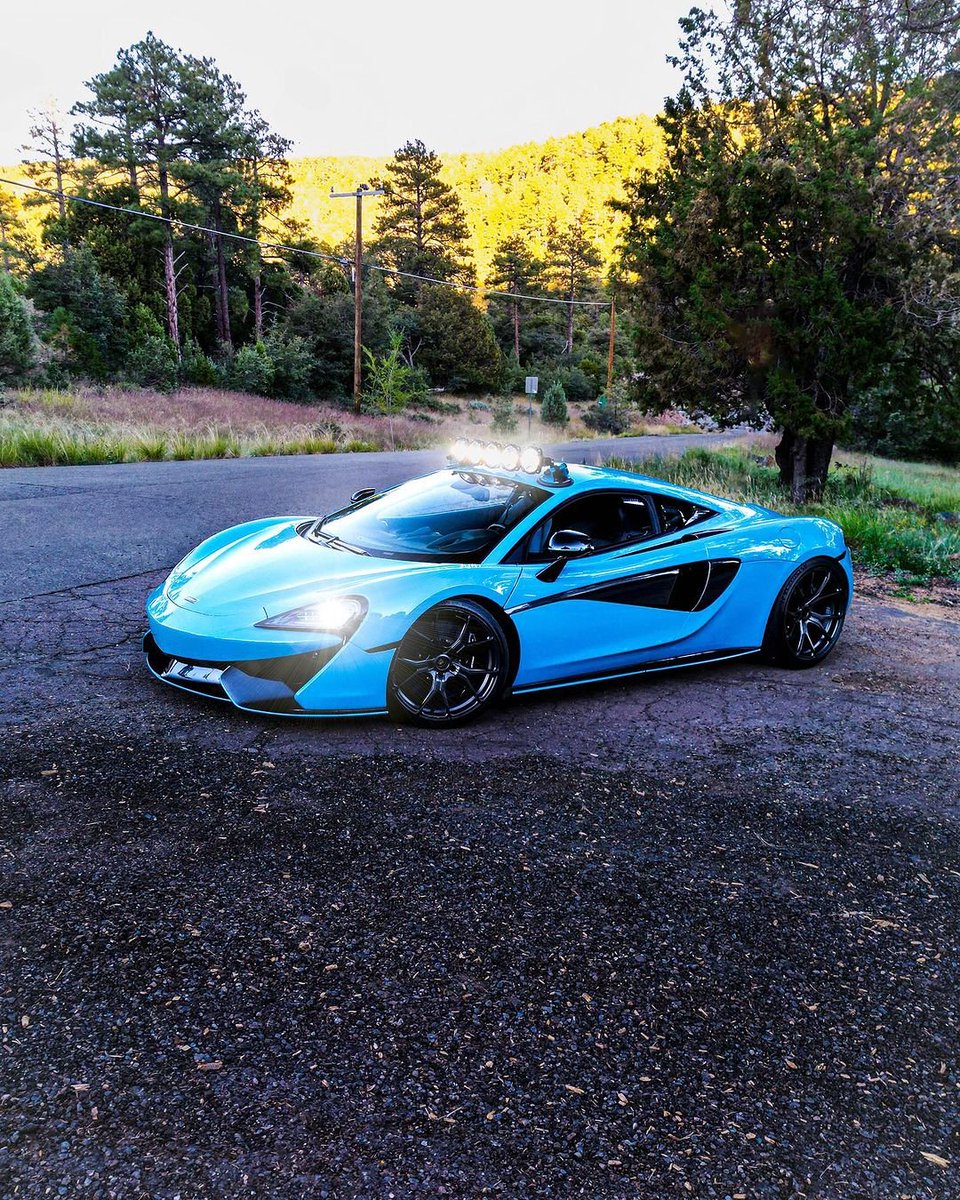 stek_usa's tweet photo. The mid-week slump can be tough, but this wild Mclaren 570 wrapped in our DYNOmiami-blue fashion film should help get you through it! We love the tropical vibes our fashion film brings to this car, and with durable protection against rock chips and scratches, what’s not to love? https://t.co/bhgEoz75sb