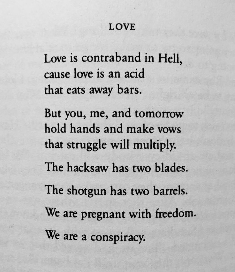 LOVE by Assata Shakur