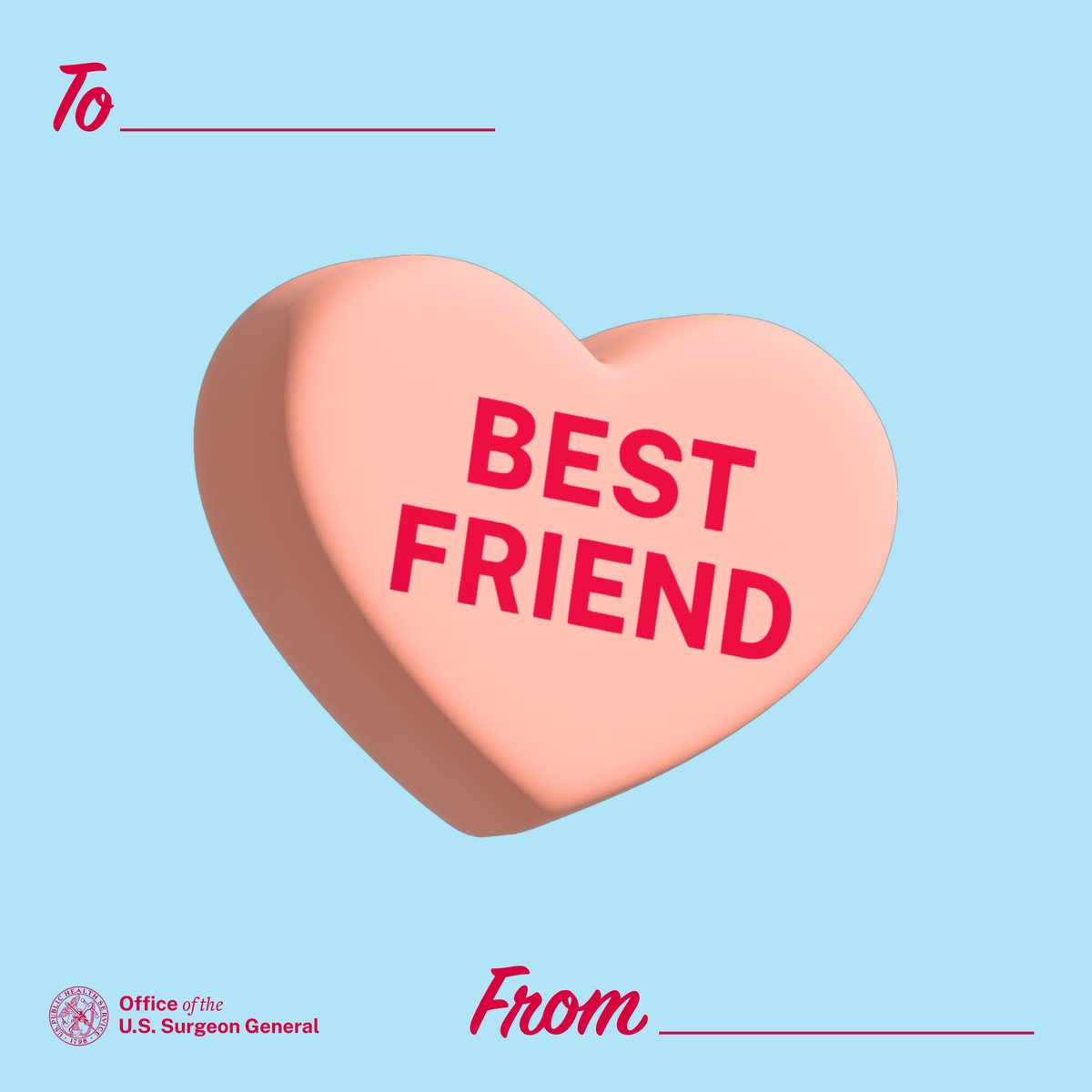 There’s no sugarcoating it: it’s tough to see your friends struggle and finding the right words isn’t always easy. Tag the friend who could use a little pick-me-up today.