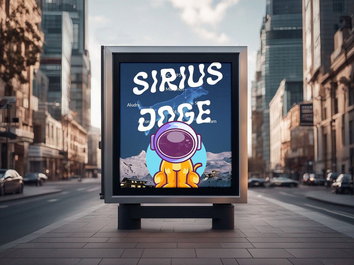 I found an interesting memecoin for this year, and I decided this coin will be my first nature call of the year.

Sirius Doge || $SDOGE 
🔥Just Launched 4:44 PM FEB 14, 2024 (UTC)  Sirius Doge is named after the brightest star Sirius, and named as the "Greater Dog".  
Market Cap: