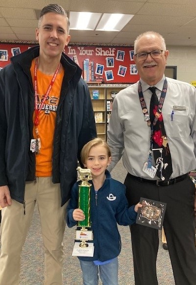 RedlandOaksES's tweet image. One of our own Raccoons @RedlandOaksES is a Mutton Busting Champion! Congratulations to Stetson one his full ride &amp;amp; big win at the S.A. Rodeo! 🦝🐏 #neisd @NEISD