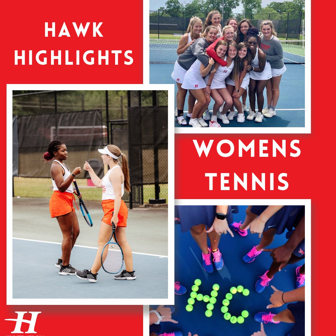 What's not to love about Huntingdon Women's Tennis? Both on and off the court, these women uplift campus in every way. ❤️ 🦅 
#HAWKEM