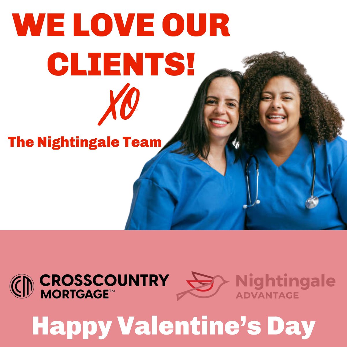 CharlesRJackson's tweet photo. Happy Valentine's Day from Nightingale Advantage! ❤️Today, we're spreading love and appreciation for the work we do and the incredible clients we serve. We're passionate about making a difference, and it's all thanks to you!

#ValentinesDay #NightingaleAdvantage #ClientLove https://t.co/ndAsqkeQZu