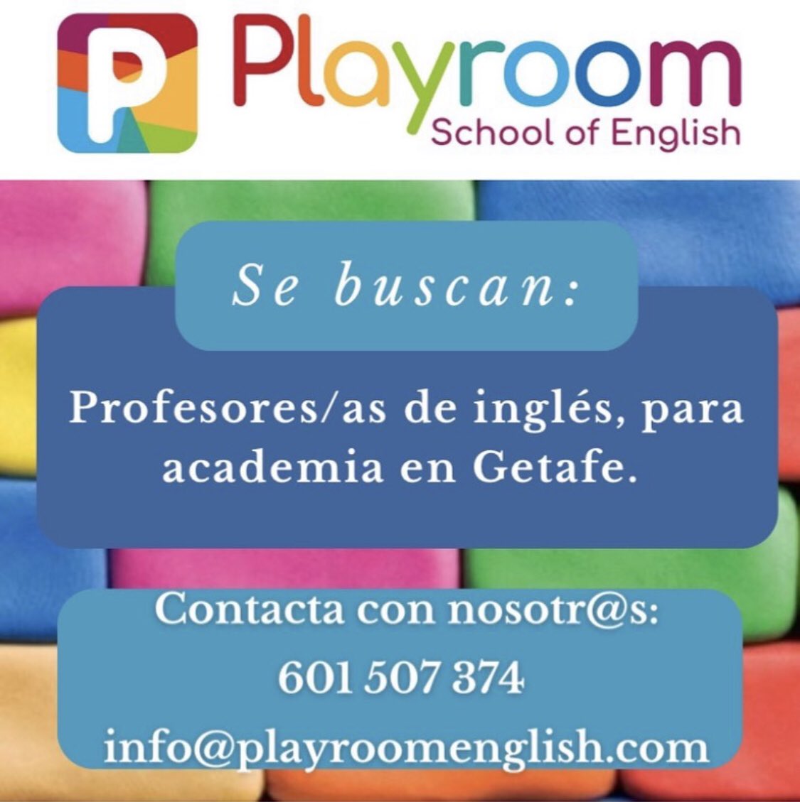 Playroom School of English tweet media