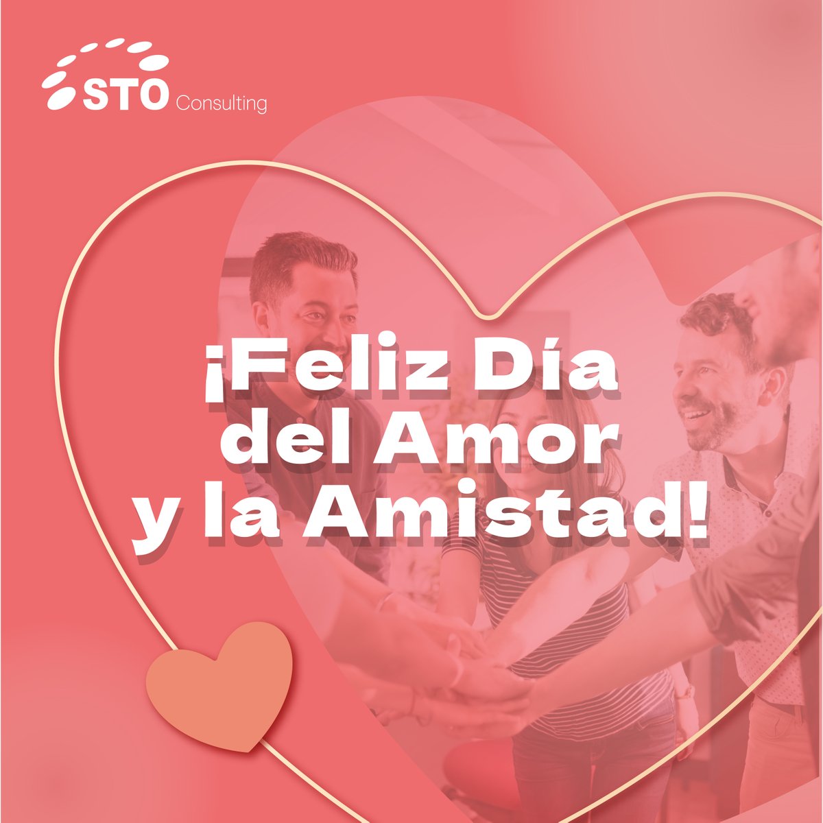 STOConsulting's tweet photo. El amor es un sentimiento maravilloso, para nosotros es un verdadero gusto celebrarlo al lado de todos nuestros clientes y colaboradores ¡FELIZ DÍA DEL AMOR Y LA AMISTAD! https://t.co/xKF66ruKNV
