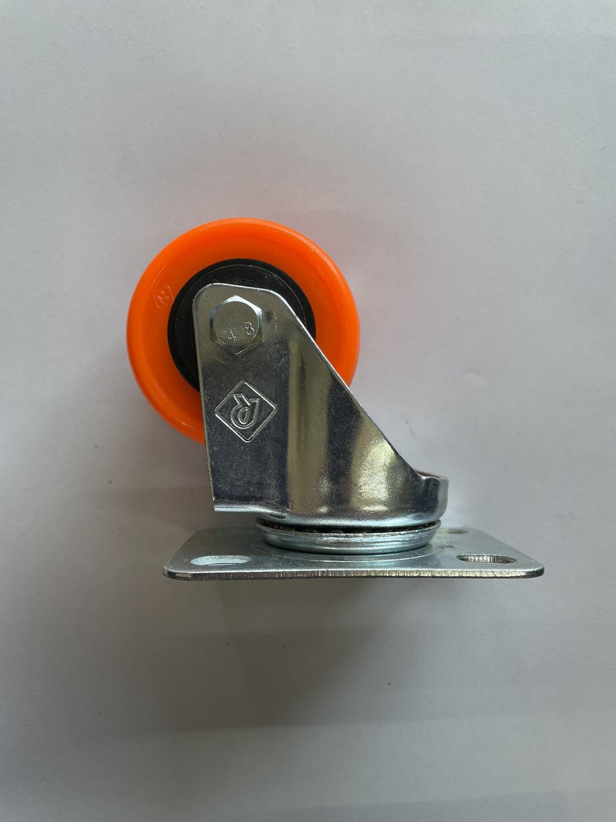 tribhamx's tweet photo. Rodaja Institucional 2” PHD Naranja Placa Americana
En Giratoria, Giratoria con Freno Total y Fija
Cap Carga 50 kg 

Distribuidor Premium Rodamex-Tribhamx 
📧 contacto@tribha.com.mx 
📞 555882-2074
📲 561916-4220
📍 Suc Lechería https://t.co/axjFHwWSt8