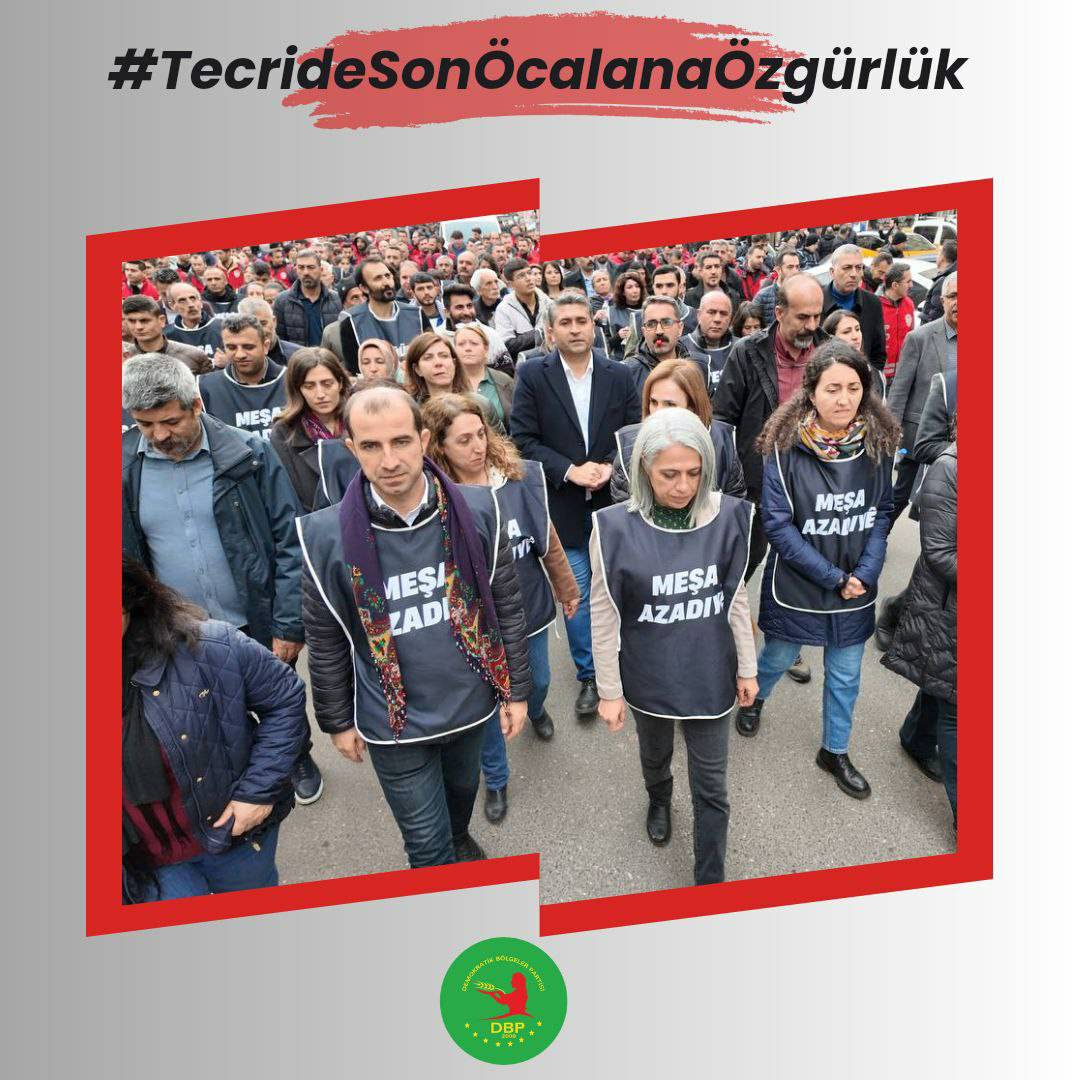 #TecrideSonÖcalanaÖzgürlük