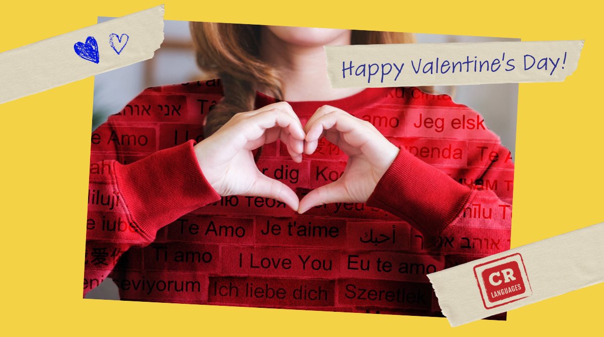 CRLanguages's tweet image. Language is our love letter to the world. Happy Valentine's Day from CR Languages! 💌💓
#valentinesday #languageschool #languageclasses #CRLanguages