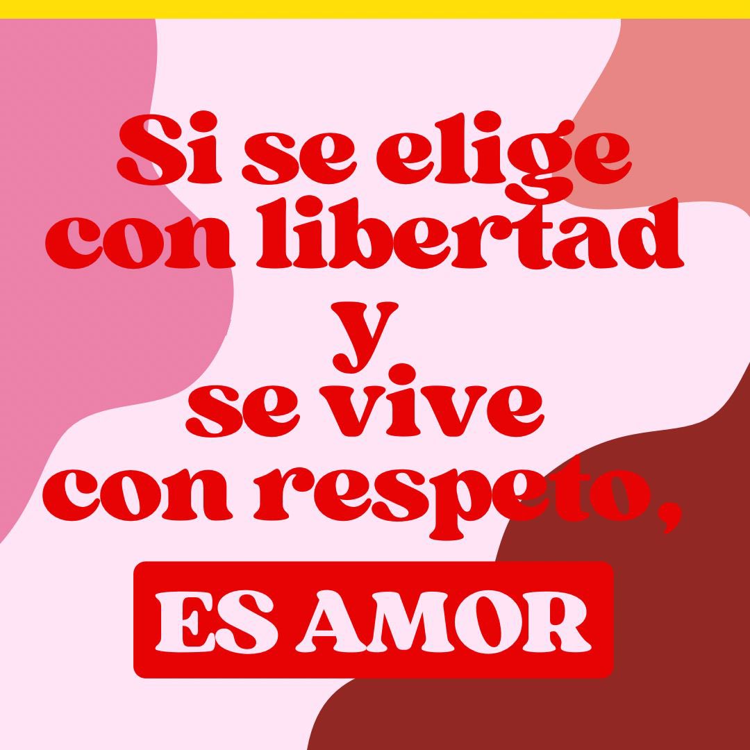 Hoy y todos los días, celebramos el amor en todas sus expresiones, recordando que el verdadero amor se cultiva en la libertad y el respeto, libre de juicios y discriminación❤️