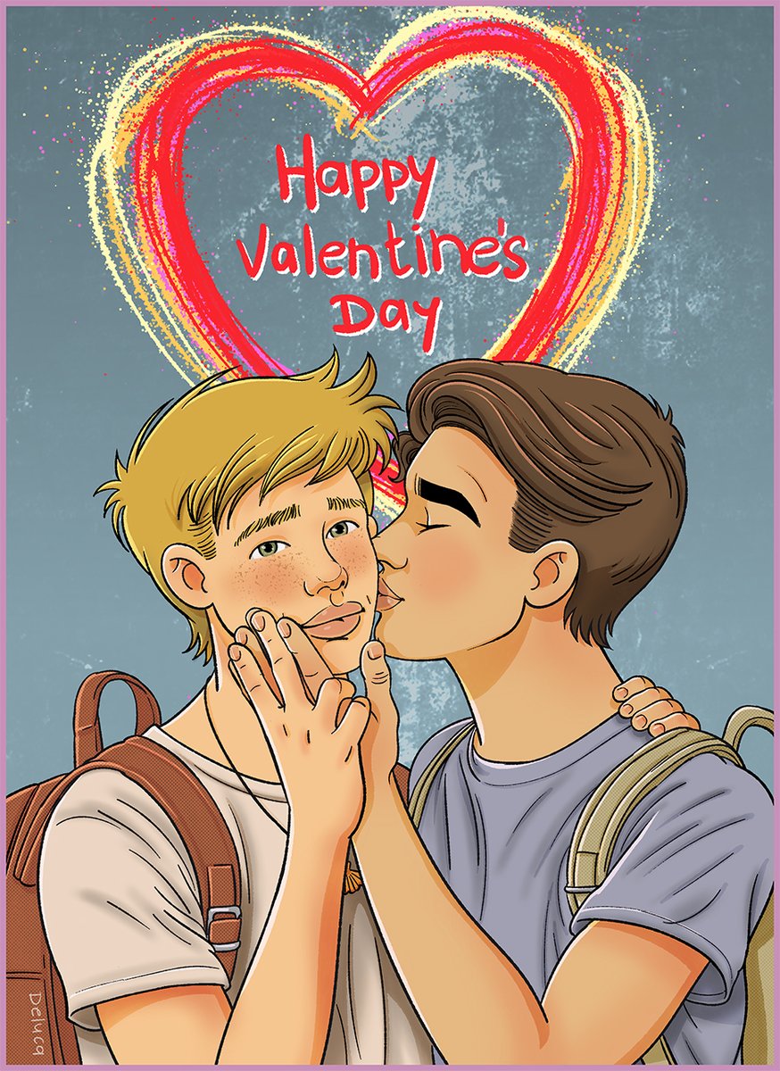 Happy Valentine's Day! Those 2 Boys comic.

tapas.io/episode/2758235

webtoons.com/en/canvas/thos…

#boyslove   #happyvalentinesday2024   #those2boys

#comics    #comicart   #lgbtcomics
