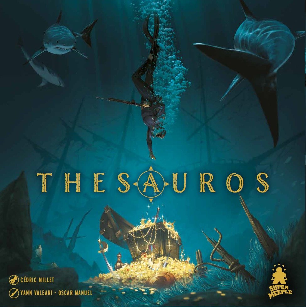 Thesauros c'est le nom de notre prochain gros jeu ! Sortie FR pour Cannes 2025 mais nous le ferons découvrir au FIJ de cette année. Un jeu de Cédric Millet pour 1 à 4 joueurs, environ 35 mn / joueur, illustré par le brillant Yann Valeani 1/2
#j2s #thesauros