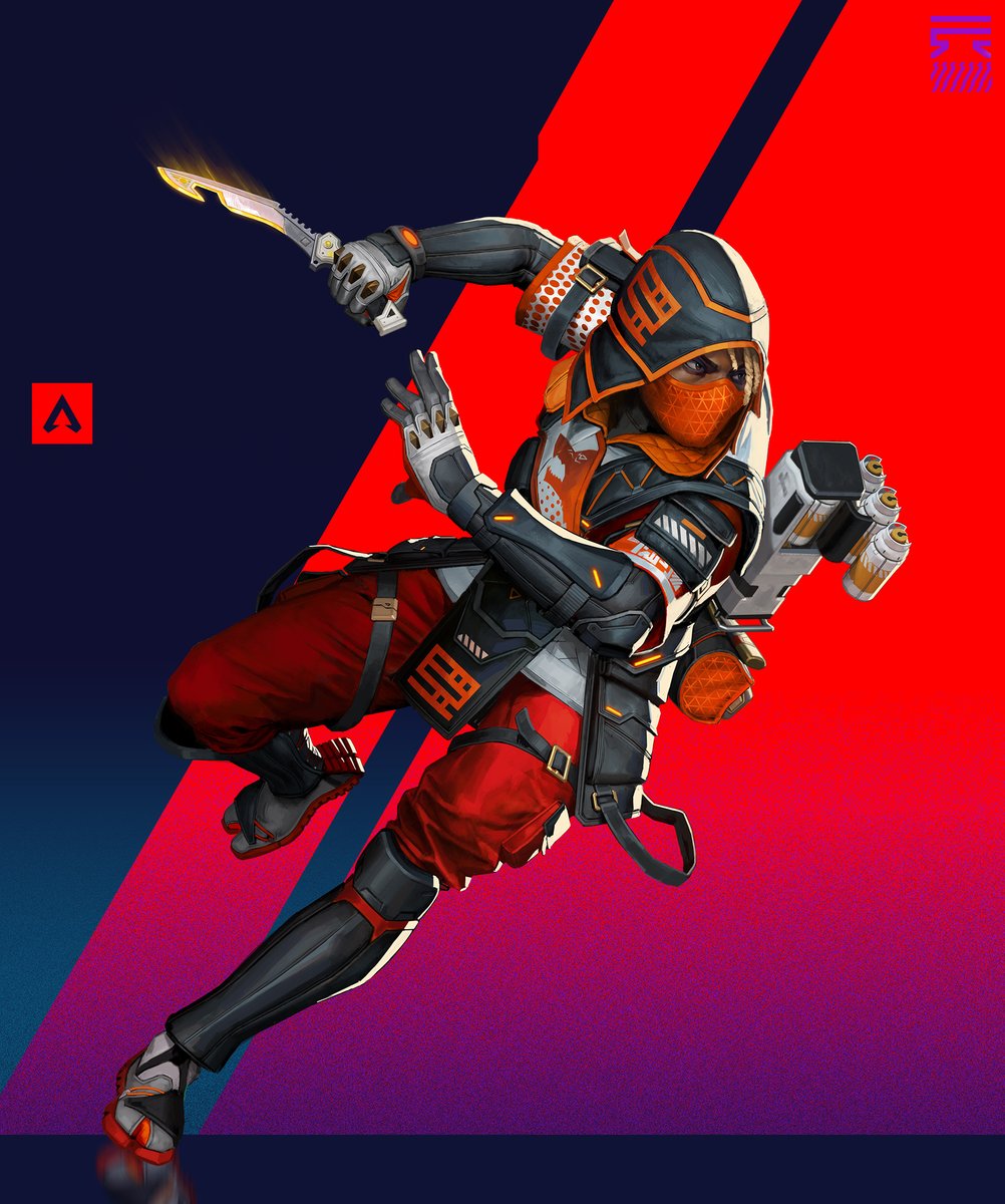 JudeSmithDesign's tweet photo. Seeing lots of love for the new season keyart for #ApexLegends on here. Normally we have a pretty set style for the season artwork. This time we wanted to try something a little different and I had the pleasure of illustrating it. https://t.co/IND4gE9lUD