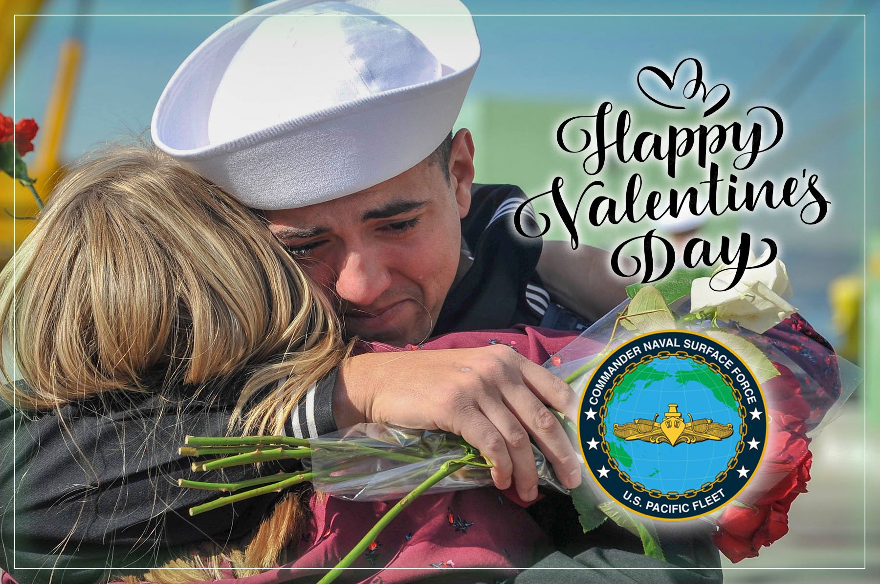 Naval Surface Forces on X: 🌟 Love Anchors the Soul ⚓️ Happy Valentine's  Day! 🌹 Today, as we celebrate love, we're also eagerly awaiting the return  of our heroes! To all our