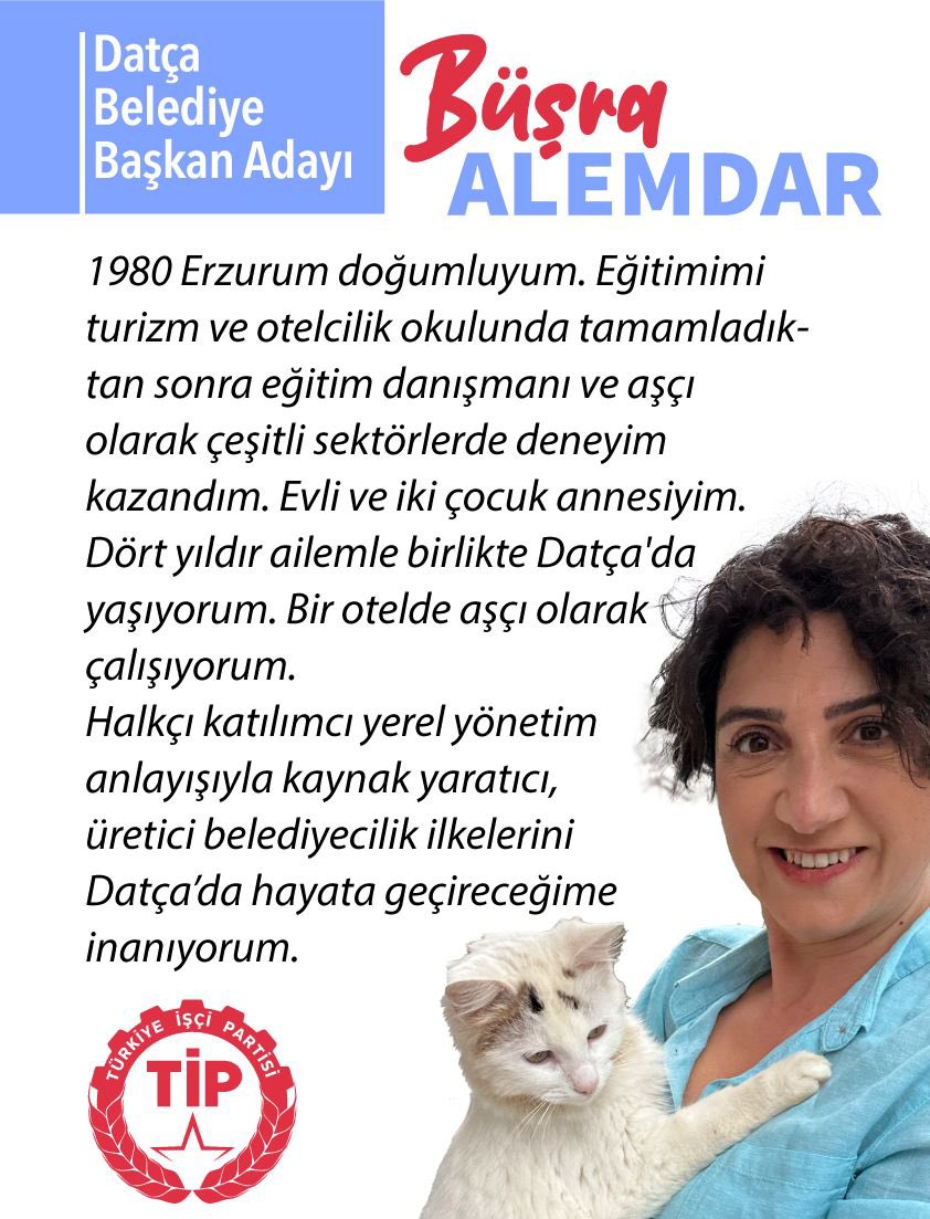 TİP’in Datça belediye başkan adayı Büşra Alemdar kimdir?