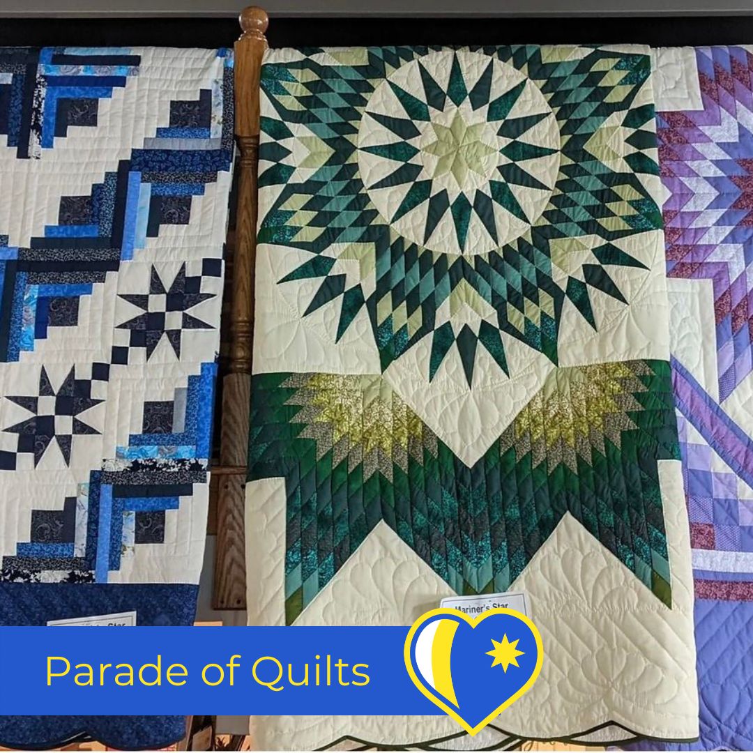 Whether you're a quilt enthusiast or just curious about the craft, the 24th Annual Parade of Quilts in Yoder March 1-31 has something for everyone! Learn more! visithutch.com/upcoming-event… #ToTheStarsKS #VisitHutch #LoveHutch