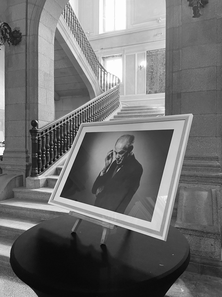 Hommage à Robert Badinter le 14 Février 2024 à la Cour d'Appel de #Limoges #justice