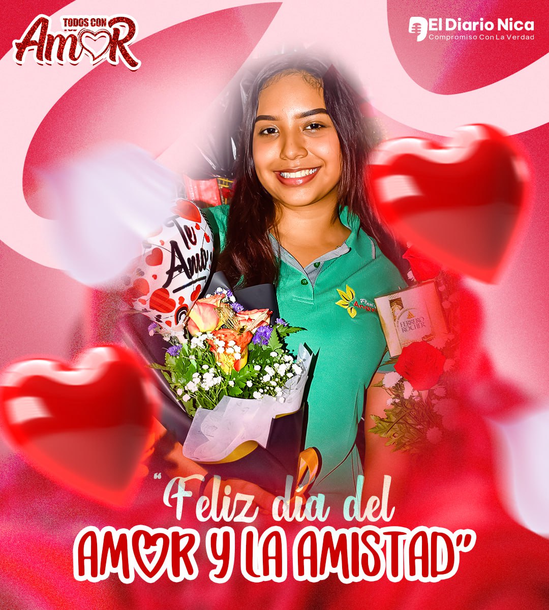 Este #14Febrero se celebra el día del amor y la amistad.