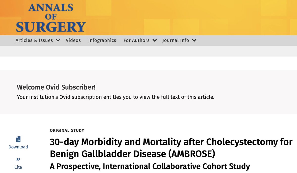 Our community was established in 2020 (<a href="/T4UGIS/">TUGSS</a>), and by 2023, we had achieved Charity status under the UK Government. 
Today, <a href="/AnnalsofSurgery/">Annals of Surgery</a> published our first international study, analyzing data from 21,706 surgical patients across 57 countries.
journals.lww.com/annalsofsurger…