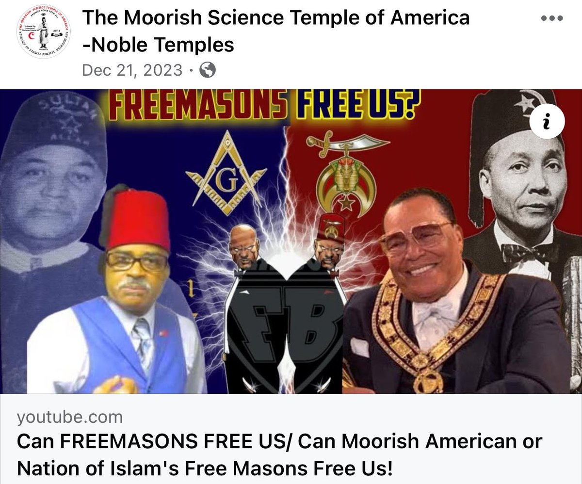 <a href="/LunarVisitor/">The Lunar Visitor</a> responds to @taharka_bey calling <a href="/LouisFarrakhan/">THE HONORABLE MINISTER LOUIS FARRAKHAN</a> #elijahmuhamad “gatekeepers”&amp; “hiding the light” Teaching Taharka Part 2-The Questionnaire of Additional Laws for the Moorish Americans By the Prophet Noble Drew Ali
youtu.be/f3tZViVVAvE?si… #Farrakhan #NOISundays