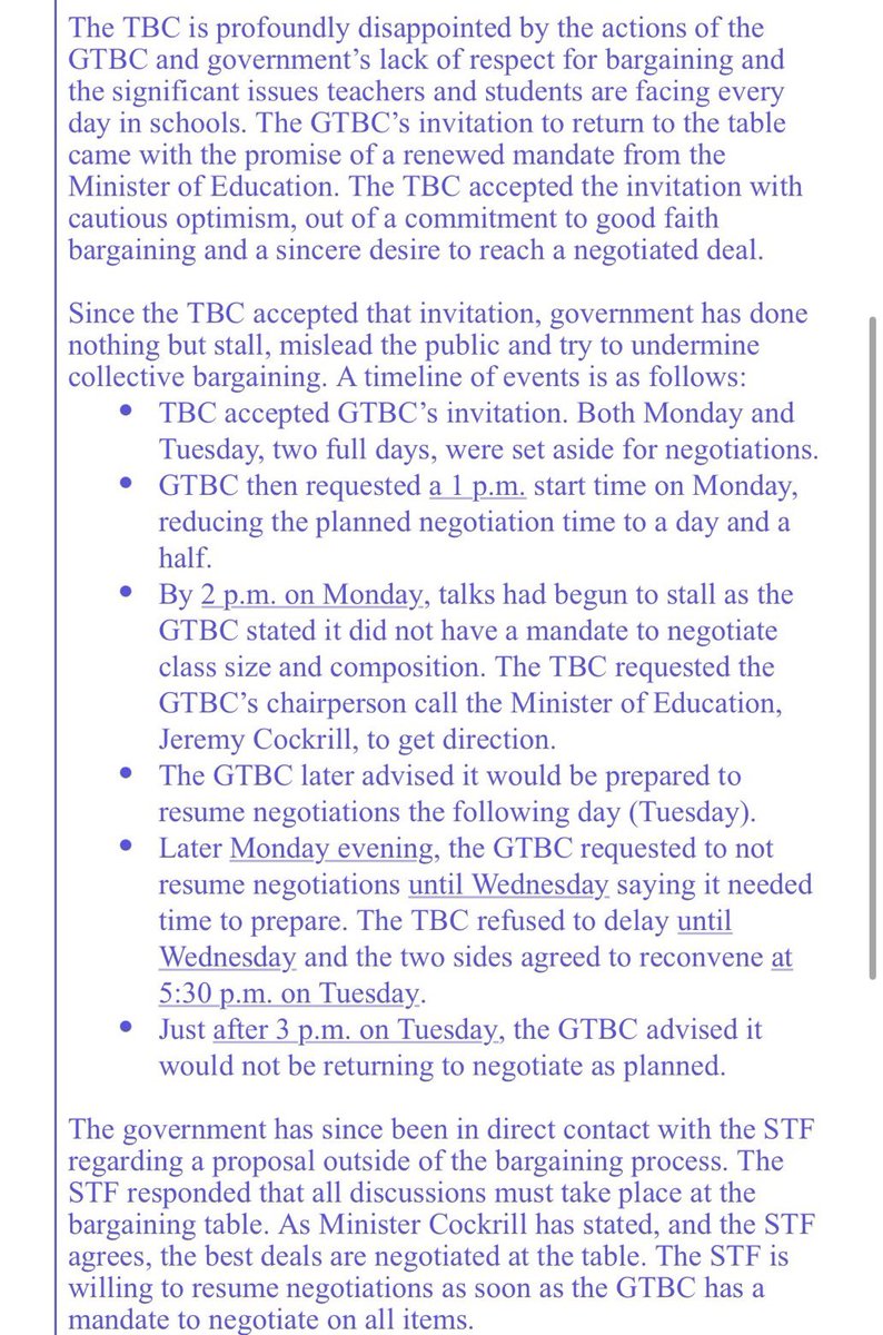 LHubich's tweet photo. @tammyrobert @SaskTeachersFed Here’s what happened don’t expect honest coverage from the useless mainstream media in this province. https://t.co/YBR2sX9CNw