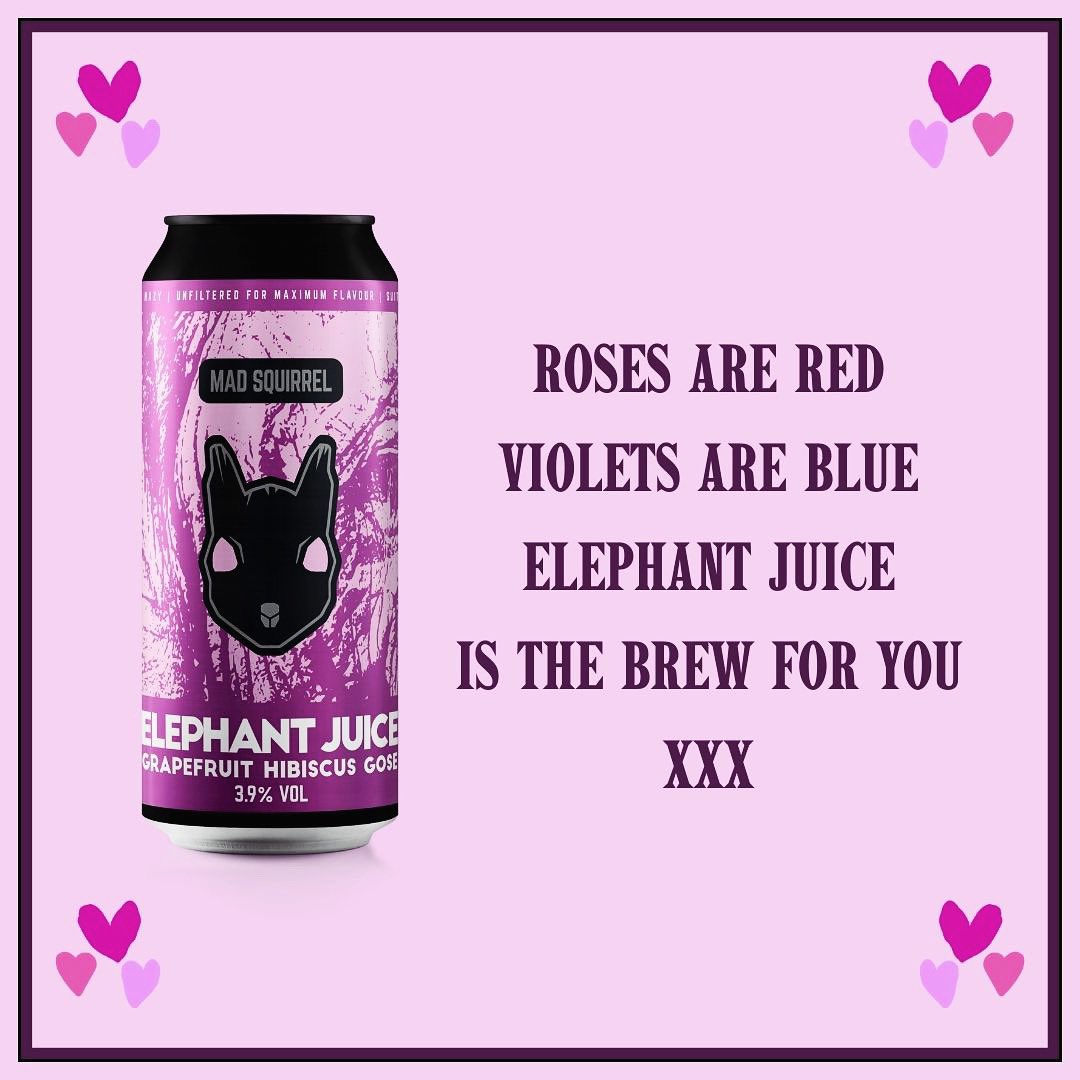 Jus loving Elephant Juice this Valentine’s Day 💕