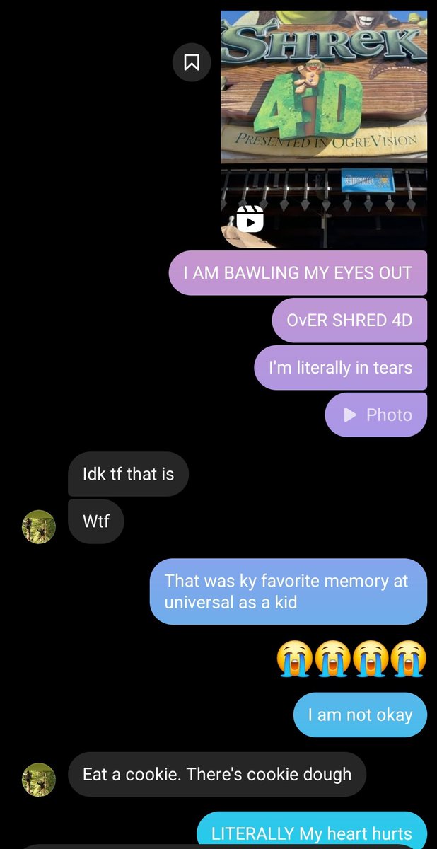 va_mess_a's tweet photo. I just found out they closed Shrek 4D and I am not okay. https://t.co/FCmsjt9zqN