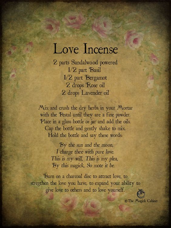 #WitchTip Love Incense 

#WitchyWednesday