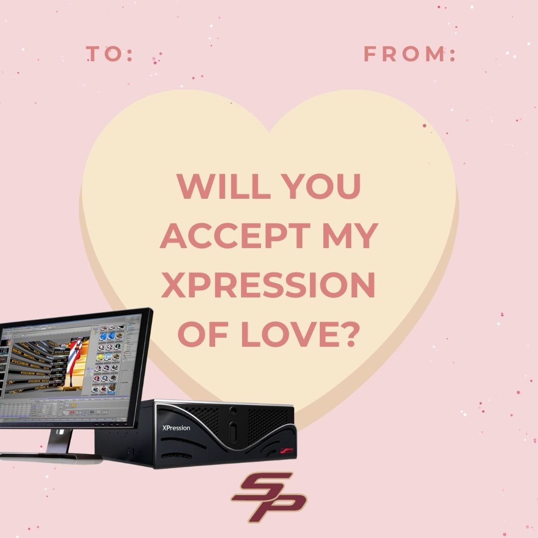 FSUSemPro's tweet image. From our crew, to yours! 💌🎥 Can you think of one better? Share below! ⬇️

#fsusempro #happyvalentinesday #videoproduction #sportsbroadcasting