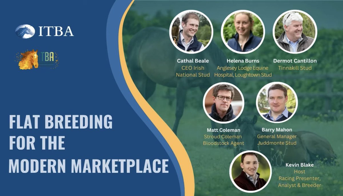 Last week I hosted a panel discussion for the @ITBA_Official titled Flat Breeding for the Modern Marketplace. We had a really strong group of panellists that delivered an informative and entertaining two hours. You can watch it here: youtu.be/W0ZCQWjun88?si…