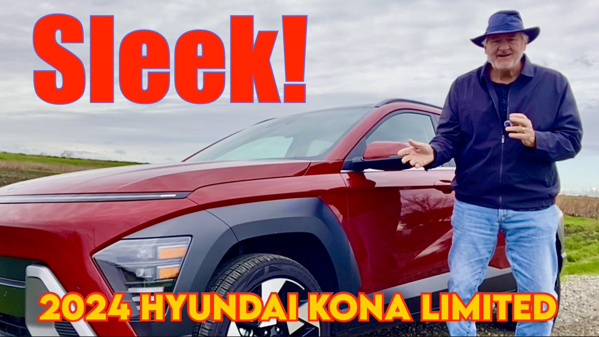 It may not be an EV, but the striking look of the 2024 @Hyundai #Kona Limited all-wheel-drive prompts people to ask if it is an electric vehicle.  @DriveShopUSA youtu.be/vuvlcmG5CLg?si…