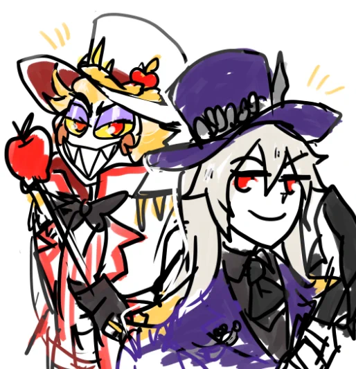 ハズビン・ホテル X 艦これ急に落書きしたくなった…服が似てる! 