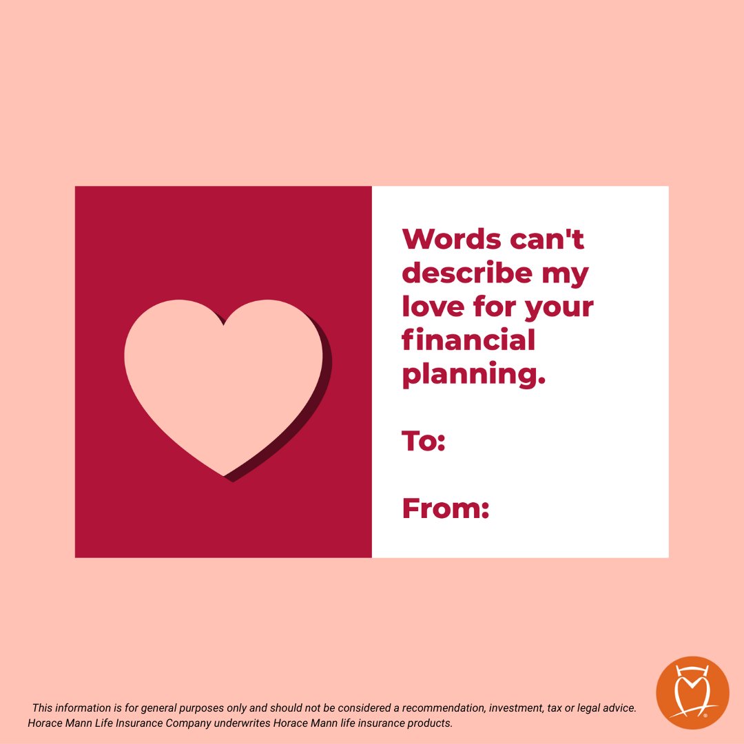 Happy #ValentinesDay! Show your significant other you care by saying, “I have life insurance!” #InsureYourLove