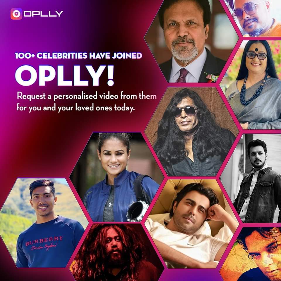 opllyapp's tweet photo. For making your special days more special OPLLY is here. You can get personalized videos from celebrities through us. 

Visit https://t.co/8zR63RXUyR and send a video request to your favourite celebrity.

#InfluencerMarketing #SocialMediaMarketing #InfluencerMarketingPlaform https://t.co/NPuU4J2Kln