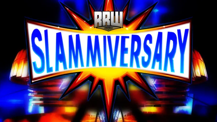 RRWPLUS's tweet photo. NEXT STOP: #RRWSlammiversary4 

DATE COMING SOON. https://t.co/z48UWFFWts