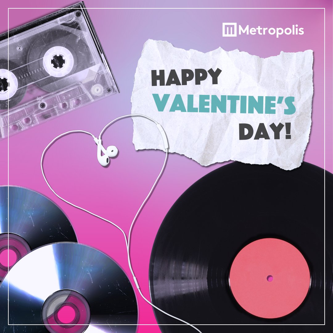 ❤️ It’s the day of love! ❤️ Spread your love through music! Create a playlist for a loved one, play an album that takes you back to a special moment, or even make a brand-new song filled with your feelings. Happy Valentine's Day! 💌