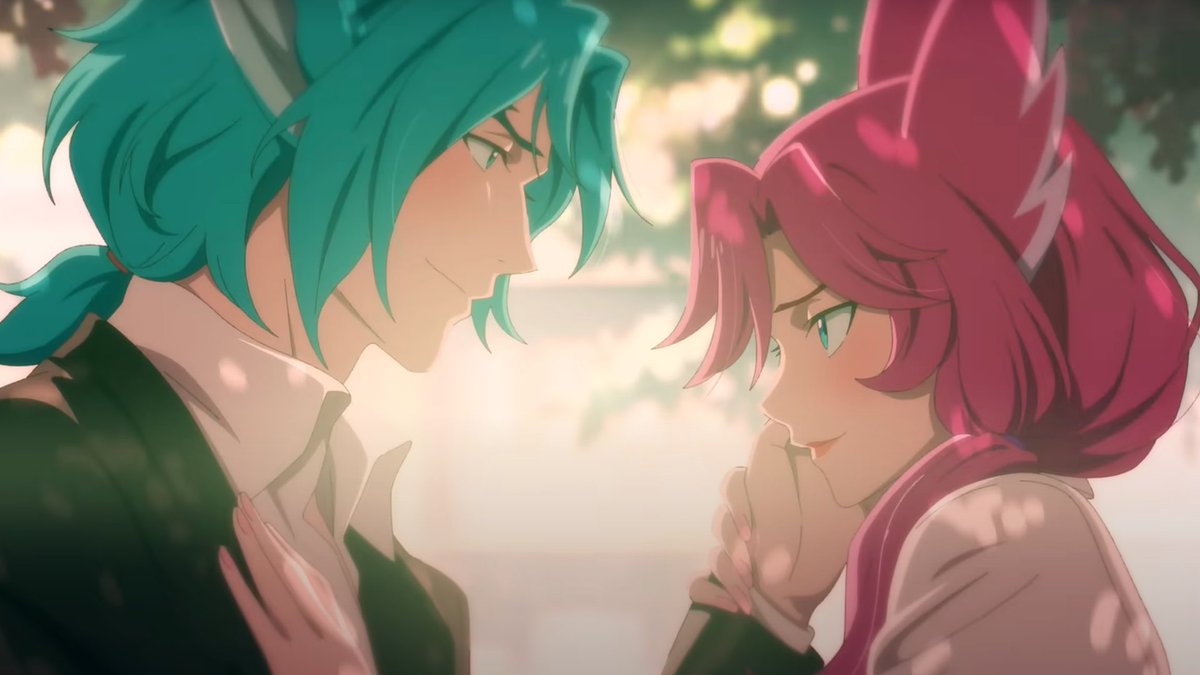 riotgamesmusic's tweet photo. name a better love story + song combo https://t.co/HNbqZLvspr