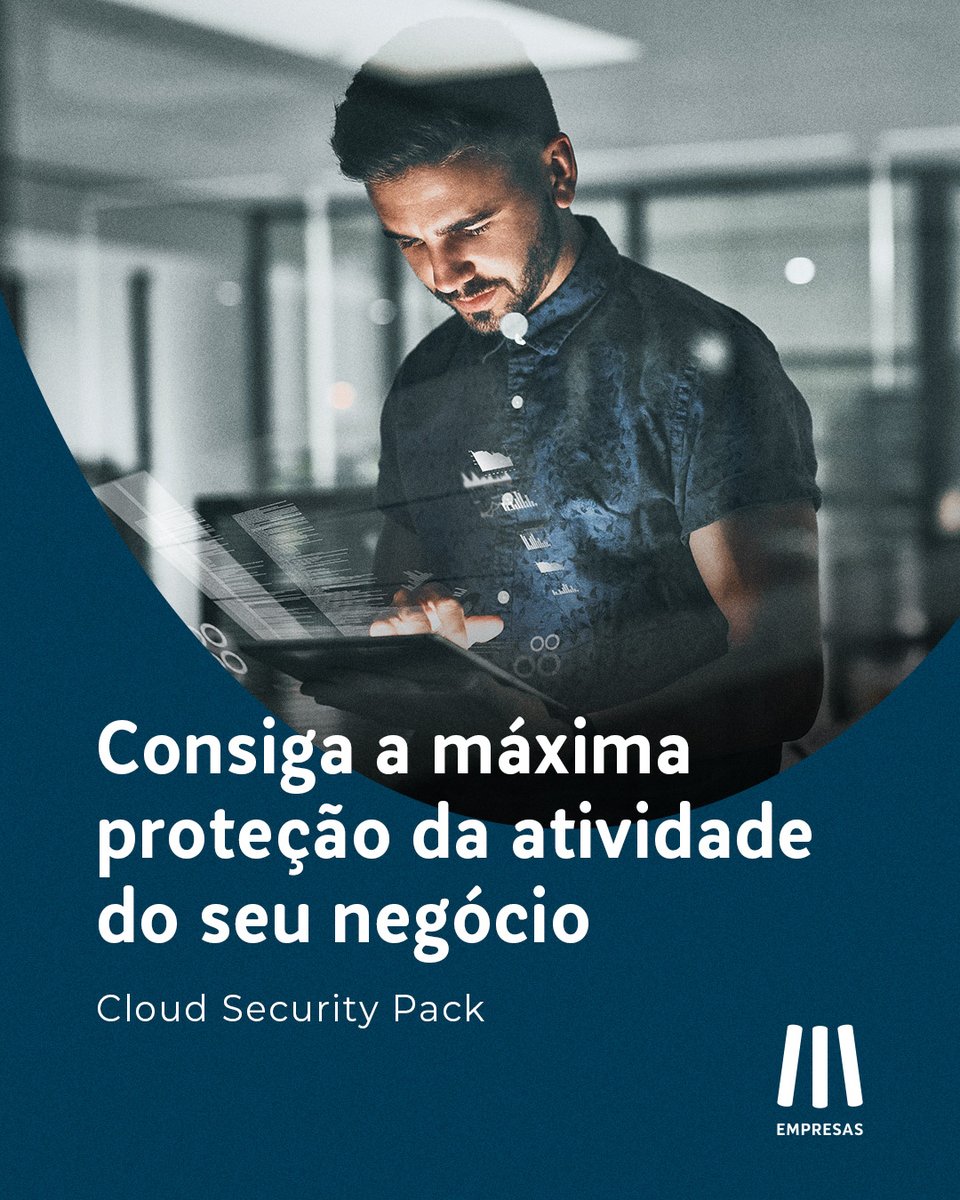 O Cloud Security Pack oferece agora um novo plano Protect 250GB Plus, exclusivo para clientes com pacotes Mx, Business Office Pack e GlobalConnect Pack. Conheça as soluções cloud para o seu negócio em.meoempresas.pt/solucoes_cloud… 
#MEOEmpresas #MundoDigital #TecnologiaEmpresarial