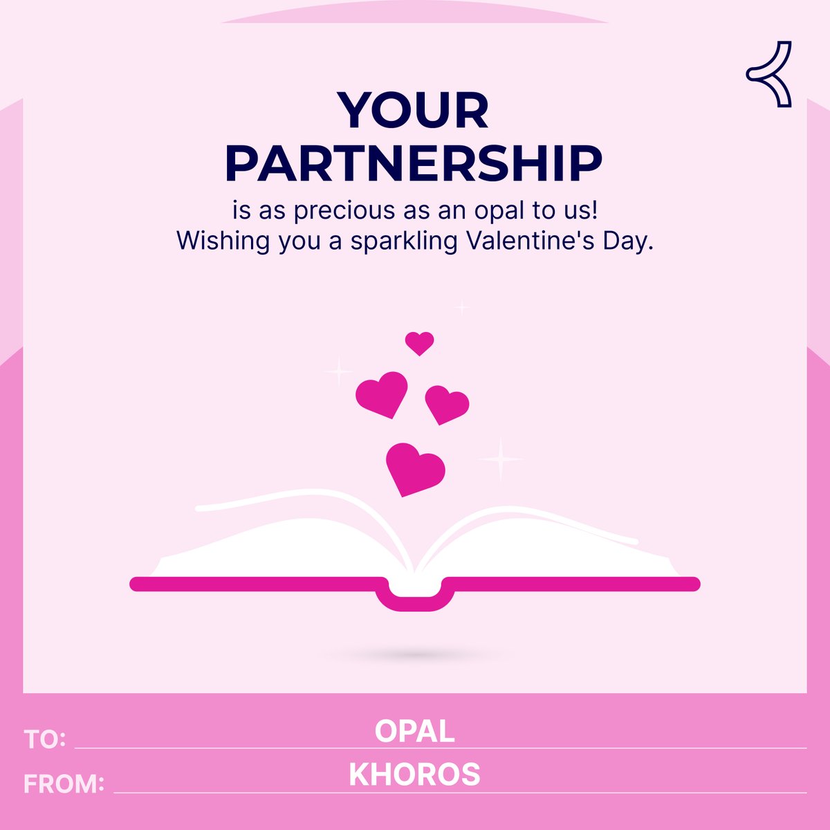 Khoros's tweet photo. From networking with heart to stories told with love and insights delivered with passion, our partners make every aspect of social media special. This #ValentinesDay, we celebrate the magic of collaboration with @EveryoneSocial @workwithopal and @Talkwalker. 😘 https://t.co/YY1cYGK3ur