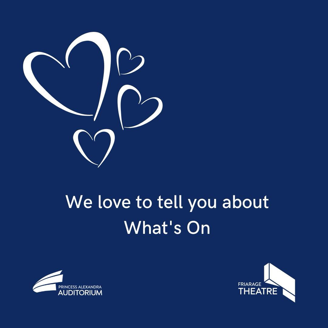 This Valentine's Day we'd love to tell you about our shows we have coming up for 2024 and beyond. Take a look at our website now: thepaaonline.org/whats-on/ #HappyValentineDay